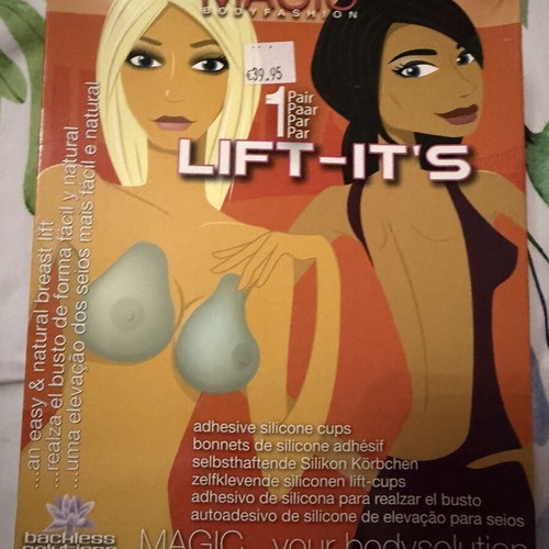 Silicone Bra Inserts Size C Pair Brand New Beige