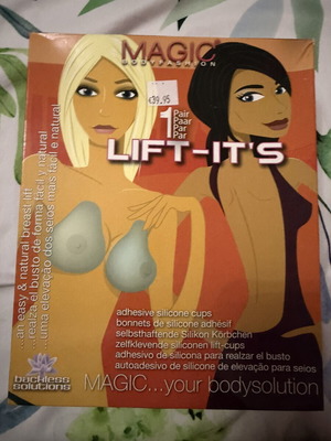 Silicone Bra Inserts Size C Pair Brand New Beige