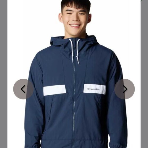 Columbia jacket new, waterproof and windproof, size XL, blue