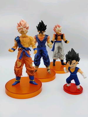 Dragon Ball Z φιγούρες σαν καινούργιο, πακέτο 4 τεμαχίων
