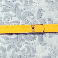 Authentic vintage wooden folding meter, carpentry tool