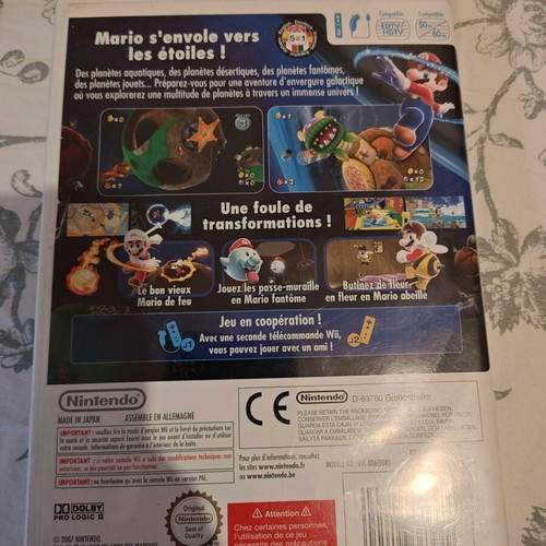 Super Mario Galaxy Wii game used
