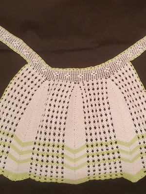 Vintage apron used 55 x 40 cm