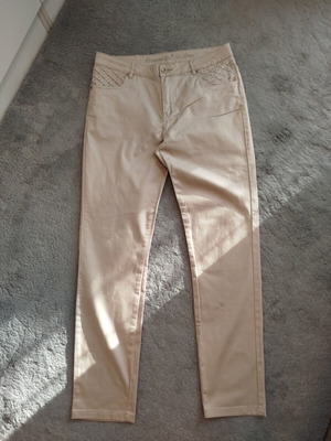 Camomilla beige women's cotton pants like new, size 40