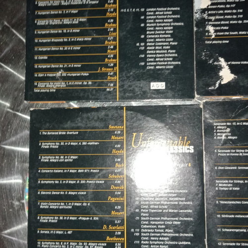 Unforgettable Classics 6 CD new, classical music
