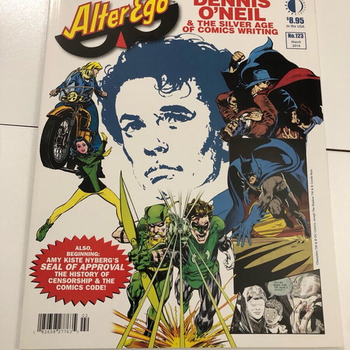 Alter Ego Magazine 123 new, DC Comics, Batman, Green Lantern, Arrow, Black Canary
