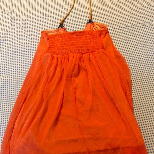 Summer dress new, one size, pink-red