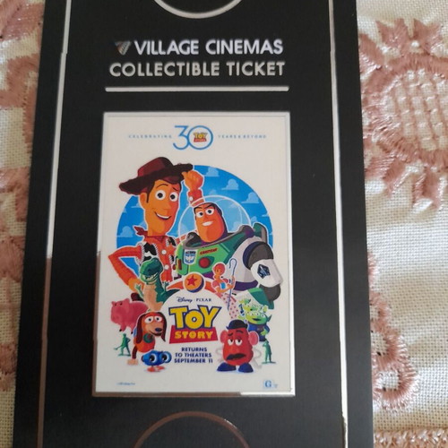 Toy Story collectible ticket 30th anniversary edition