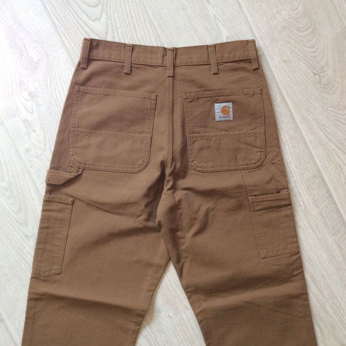 Carhartt WIP Single Knee Straight-Leg Trousers size 29/32 like new, brown