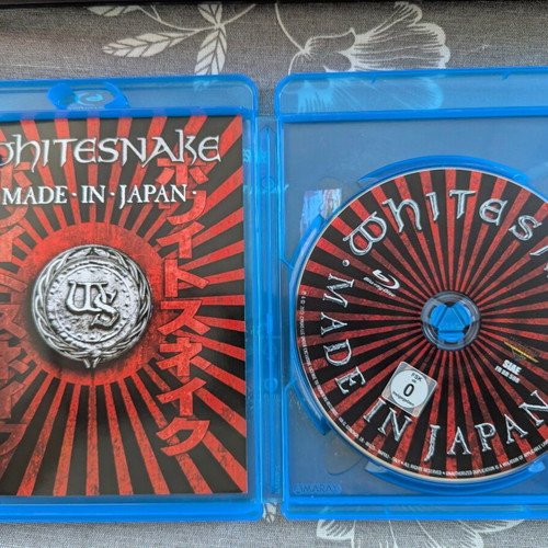 Whitesnake Made in Japan Blu Ray like new, rock