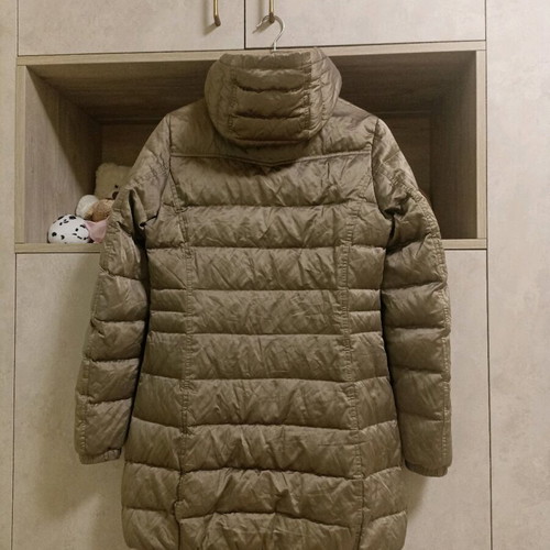 Feyem women's down jacket like new, size S, beige