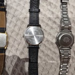 Historic watches used, 2 Casio and 1 Orient, working condition