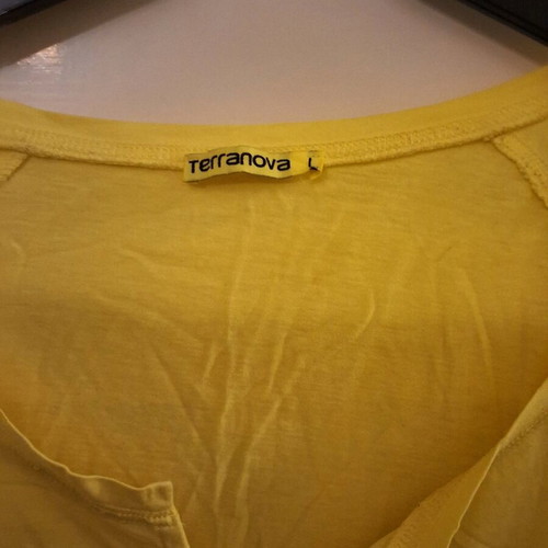 Yellow Terranova blouse used, size L