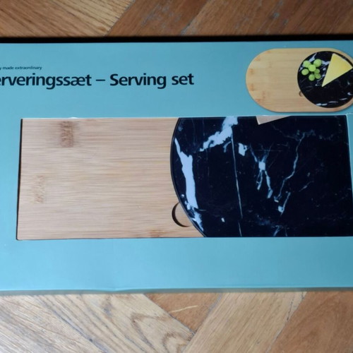 Serving set new in original packaging