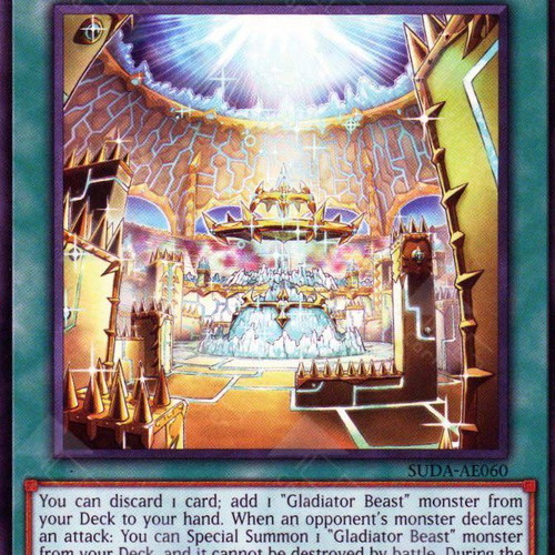 Yu-Gi-Oh! Flavian - Colosseum of the Gladiator Beasts Spell Card like new