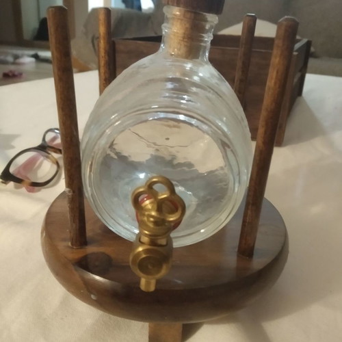 Wooden decorative item new for filling alcohol