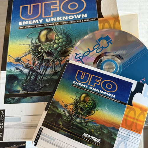 UFO Enemy Unknown PC CDROM Soldout edition like new