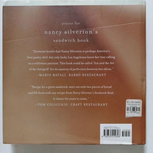 Nancy Silverton book set of 3 used, English