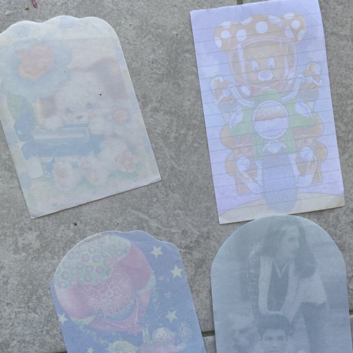 Small letter papers pack like new, perfect designs