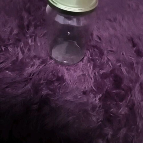 Glass cylindrical jar 720ml used with metal screw lid