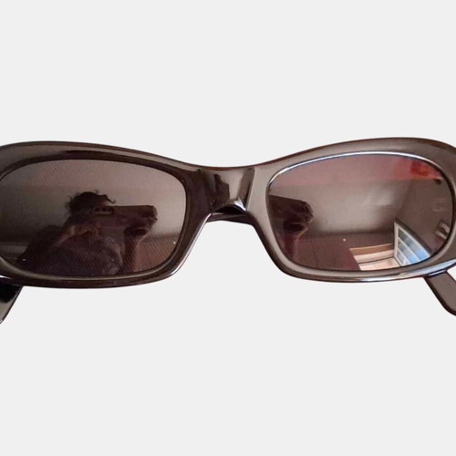 Replay Y2K Sunglasses Black Oval Frame new