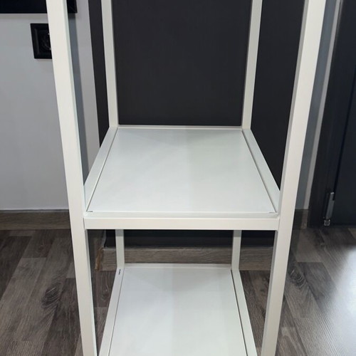 IKEA enhet white metal bathroom or kitchen shelf like new
