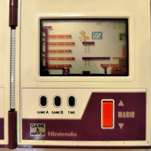 Nintendo Game & Watch Mario Bros. MW-56 Multi Screen used, functional