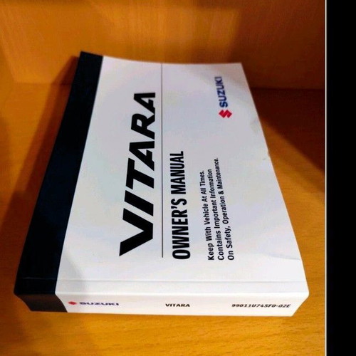 Suzuki Vitara manual used, English