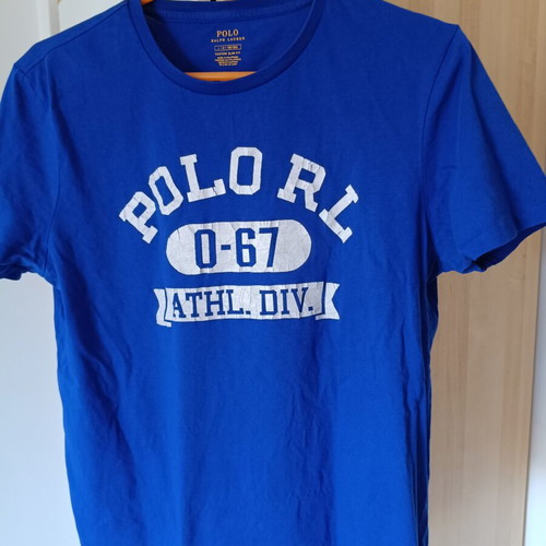 Ralph Lauren polo t-shirt like new, blue, size Large