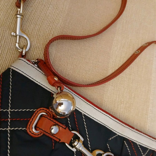 Moschino Chep and Chic bag used, fabric and genuine leather