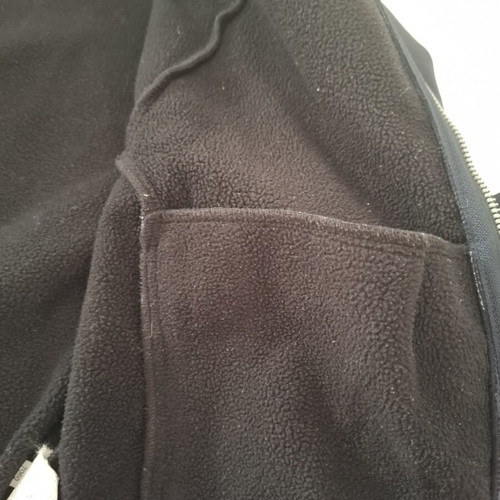 Lotto women's sports jacket with hood, fleece, dark blue, like new