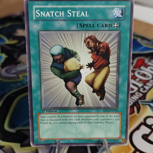Snatch Steal 1st edition Yu-Gi-Oh! card