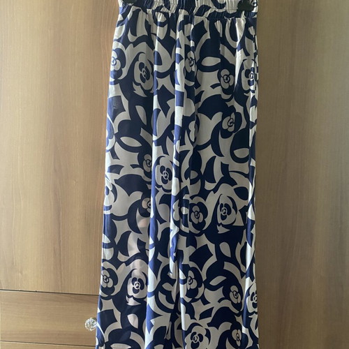 Celestino Floral Wide-Leg Pants new, cotton, size L
