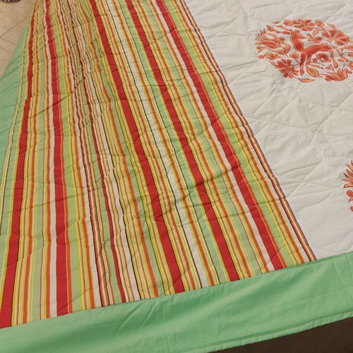 Quilt double-sided 100% cotton king size new