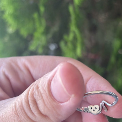 Pandora Mum Ring new, silver, size 56