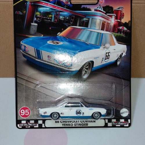 Hotwheels 2024 Premium Boulevard #95 '66 Chevrolet Corver Yenko Stinger new