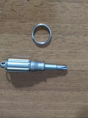 Mini titanium screwdriver new