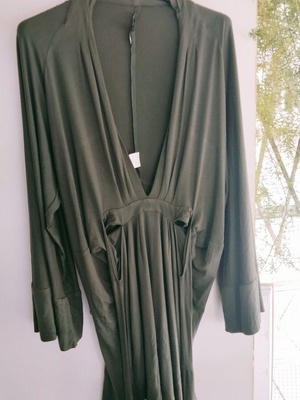 Access Fashion olive green mini dress XL