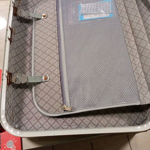 Suitcase used small made of hard PVC material