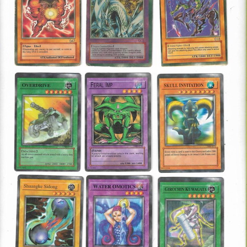 Yu Gi Oh! card pack of 84 used cards