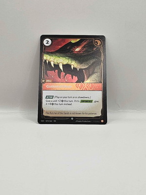 League of Legends Riftbound Vendetta Guttural Roar card like new