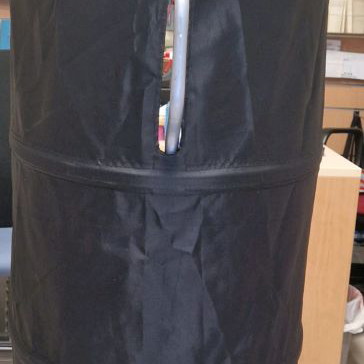 Rolling clothes rack used 48×160