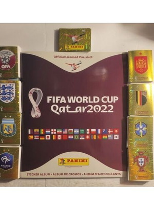 Panini World Cup Qatar 2022 Παγκόσμιο Κύπελλο σετ αυτοκόλλητων και άλμπουμ καινούργιο