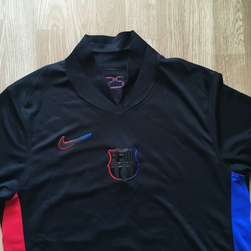 Lamine Yamal #19 Black Short Sleeve Jersey M Nike Dri-FIT FC Barcelona 24/25