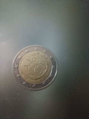 Ireland 2 euro 2009 Emu coin used, circulated