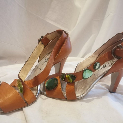 Miss Sixty women's sandals used size 38 brown
