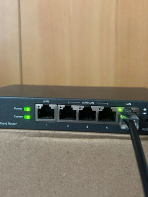 Router TP-Link TL-R470T+ μεταχειρισμένο με load balancing για μικρά δίκτυα