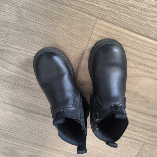 Zara black boots size 24