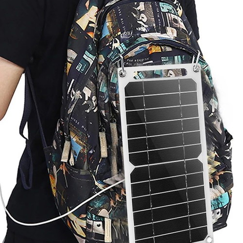 5W Solar Panel with USB like new, portable outdoor charger