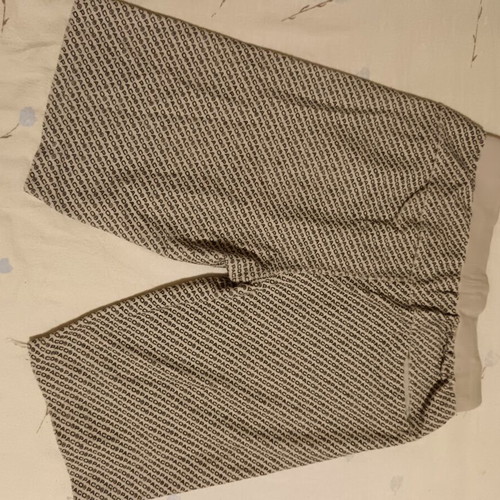 Paco & Co men's bermuda shorts size XL, cotton, black and beige